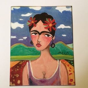 PRINT Frida Kahlo portrait